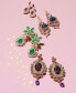 ფოტო #3 პროდუქტის Crazy Collection® Deep Sea Blue Topaz™ (7-1/2 ct. t.w.) & Diamond (1 ct. t.w.) Drop Earrings in 14k Rose Gold
