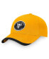 ფოტო #1 პროდუქტის Men's Gold Pittsburgh Penguins Fundamental Adjustable Hat