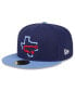 Фото #3 товара Men's Navy Corpus Christi Hooks Big League Chew Team 59FIFTY Fitted Hat