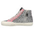 Фото #3 товара Vintage Havana Ilana Glitter High Top Womens Silver Sneakers Casual Shoes ILANA