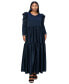 Plus Size Isabel Tiered Maxi Dress