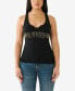 Фото #1 товара Women's Arched Logo V Notch Tank