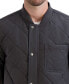 Фото #3 товара Men's Diamond Quilted Rain Jacket