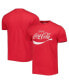 Фото #1 товара Men's and Women's Red Distressed Coca-Cola Brass Tacks T-shirt