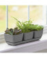 Фото #2 товара (10010) Herb Trio with Attached Tray, 12" x 14" - Grey