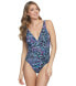 Magicsuit 169009 Womens Gypsy Presley One Piece Swimsuit Black/Multi Size 10