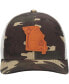 Фото #3 товара Men's Camo Missouri Icon Woodland State Patch Trucker Snapback Hat
