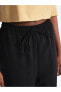 Фото #2 товара LCW Beli Lastikli Düz Geniş Paça Kadın Pantolon