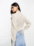 Фото #5 товара JDY puff sleeve jumper in stone