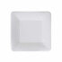 Plate set Algon Disposable White Cardboard Squared 18 cm (10 Units)