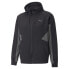 Фото #1 товара Puma Fit Woven Training Full Zip Jacket Mens Black Casual Athletic Outerwear 522
