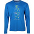 Фото #1 товара ASICS Marathon Map Crew Neck Long Sleeve T-Shirt Mens Size XXL Athletic Tops MR