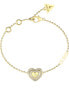 Decent gold-plated bracelet with zircons Amami JUBB04031JWYG