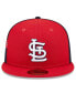 Фото #3 товара Men's Red/Navy St. Louis Cardinals Gameday Sideswipe 59fifty Fitted Hat