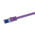 Фото #1 товара LogiLink C6A049S RJ45 CAT 6a S/FTP 1.50 m Violett 1 St. - Network - CAT 7 cable/RJ45 plug