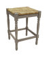 Фото #1 товара French Country 24" Turned Leg Seat Stool