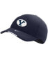 Фото #2 товара Men's Navy BYU Cougars Classic99 Swoosh Performance Flex Hat