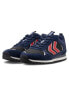 Hummel Fallon trainers in navy and red