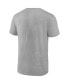 Men's Heathered Gray Chicago White Sox Iconic Go for Two T-shirt