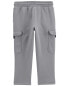 Baby Solid Fleece Pants - Gray 18M