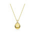 White, Rhodium Plated or Gold-Tone or Rose-Gold Tone Meteora Pendant Necklace