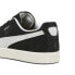 Фото #5 товара Puma Clyde Hairy Suede 39311502 Mens Black Suede Lifestyle Sneakers Shoes
