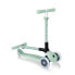 Фото #3 товара 3-wheel scooter Globber Foldable Lights ECOlogic Pistachio Jr 692-505