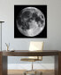 Фото #9 товара Full Moon Frameless Free Floating Tempered Glass Panel Graphic Wall Art, 40" x 40" x 0.2"