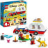 Фото #2 товара LEGO 10777 Disney Mickey and Minnie Camping Trip, Motorhome with Disney Figures: Minnie, Mickey Mouse and Pluto Dog, for Children from 4 Years