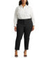 Фото #2 товара Plus Size Stretch-Infused Pants