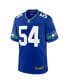 Фото #2 товара Men's Bobby Wagner Royal Seattle Seahawks Throwback Player Game Jersey