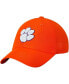ფოტო #2 პროდუქტის Men's Orange Clemson Tigers Primary Logo Staple Adjustable Hat