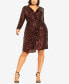 Plus Size Razzle Mini Dress