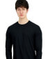 Фото #3 товара Men's Long-Sleeve Crewneck Variegated Rib Sweater, Created for Macy's