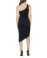 One Shoulder Ruched Bodycon Dress
