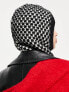 Фото #3 товара & Other Stories knitted balaclava hood in black and white