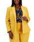 Plus Size Crepe One-Button Blazer