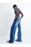 Фото #3 товара Джинсы укороченные Koton - Bianca Wide Leg Jeans