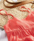 Фото #7 товара Juniors' Rilee Sleeveless Tiered Dress Cover-Up