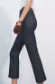 ZW COLLECTION BOOTCUT HIGH-WAIST CROPPED JEANS