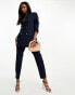 French Connection luxe tailored blazer co-ord in navy