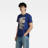 ფოტო #4 პროდუქტის G-STAR City Graphic Regular Fit short sleeve T-shirt