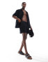 Фото #4 товара Goldsboro resort beach waffle shorts in black