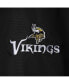 Фото #5 товара Men's Black Minnesota Vikings Triumph Fleece Full-Zip Jacket