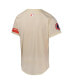 Фото #2 товара Nike Big Boys and Girls Cream Los Angeles Angels City Connect Limited Jersey