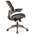 Фото #3 товара Mid-Back Transparent Black Mesh Executive Swivel Chair