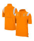 Фото #1 товара Men's Tennessee Orange Tennessee Volunteers Coach Short Sleeve Quarter-Zip Jacket
