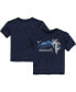 Фото #1 товара Toddler Boys and Girls Navy Kansas City Royals City Connect Graphic T-shirt