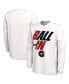 Фото #1 товара Men's White Georgia Bulldogs Ball In Bench Long Sleeve T-shirt