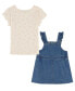 Платье Calvin Klein Toddler Ruffle Denim Jumper